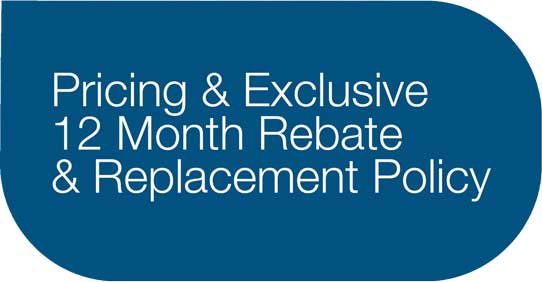 banner image for pricing and exclusive twelve month rebate policy for customer centric recruitment services